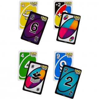 UNO Flip kártyajáték, parti társasjáték (7-99 év)