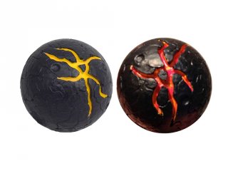 Waboba Lava ball, Láva labda, a színváltós pattanó labda (6,5 cm)