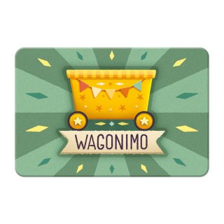Wagonimo, angol nyelvű párosító kártyajáték, társasjáték (3-6 év)