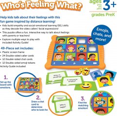 Who's Feeling What? Ki mit érez? Learning Resources logikai játék (6374, 3-6 év)