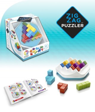 Zigzag Puzzler, Smart Games egyszemélyes logikai játék (12-99 év)
