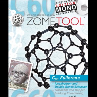Zometool, C60 Fullerene (ZT-00608, tudományos építőjáték, 8-99 év)