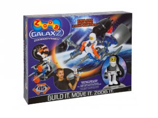 ZOOB építőjáték, GALAX-Z Odüsszea (160220-3, 45 db-os kreatív készlet, 5-12 év)