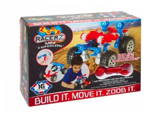 ZOOB építőjáték, Mini járgány (12050, 16 db-os kreatív készlet, 5-12 év)