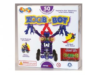 ZOOB építőjáték, Robot szörnyecske (14001, 55 db-os kreatív készlet, 5-12 év)
