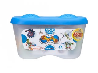 ZOOB építőjáték, tárolódobozban (11125, 125 db-os kreatív készlet, 5-12 év)