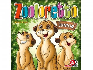 Zooloretto junior (Abacusspiele, családi, állatkertépítős, taktikai társasjáték, 7-99 év)