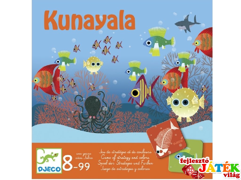 Kunayala (Djeco, 8478, halas kártyajáték, 8-99 év)