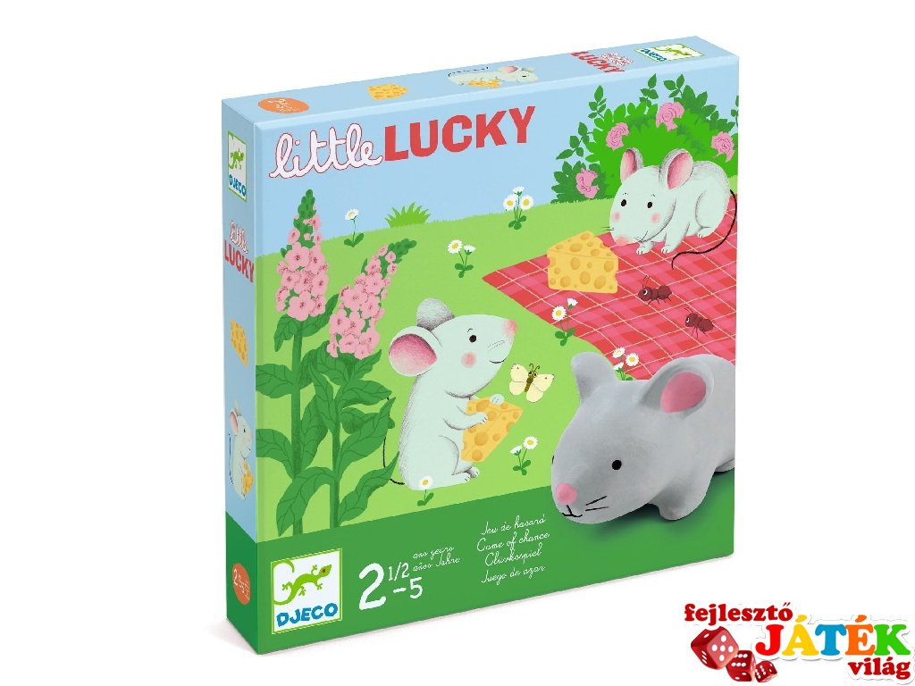 Little Lucky Egy kis szerencse, Djeco első társasjáték - 8560 (2-5 év)