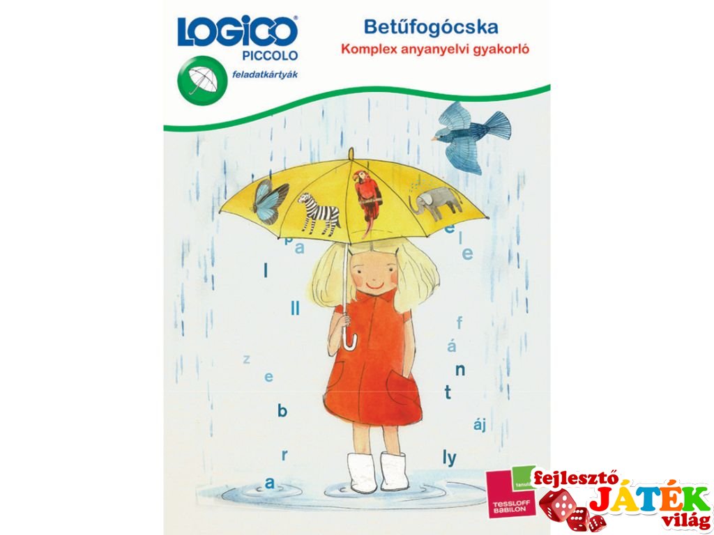 LOGICO Piccolo, Betűfogócska (5401, egyszemélyes, komplex anyanyelvi gyakorló, , 5-8 év)