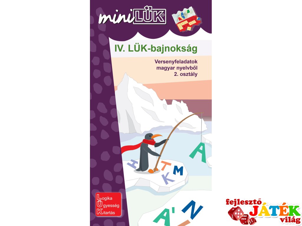 Lük Mini, IV. LÜK bajnokság magyar nyelvből, 2. osztály (egyszemélyes, fejlesztőjáték, 8 éves kortól)