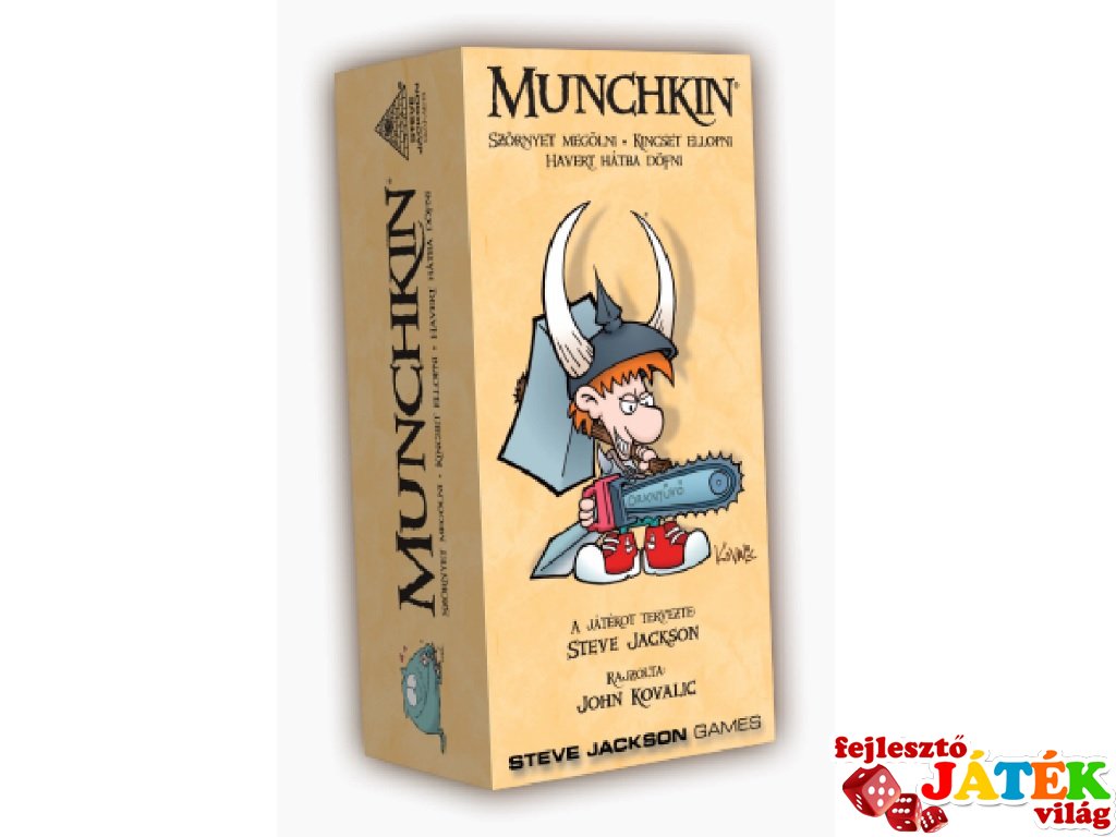Munchkin (Alapjáték, a legviccesebb partyjáték, 10-99 év)