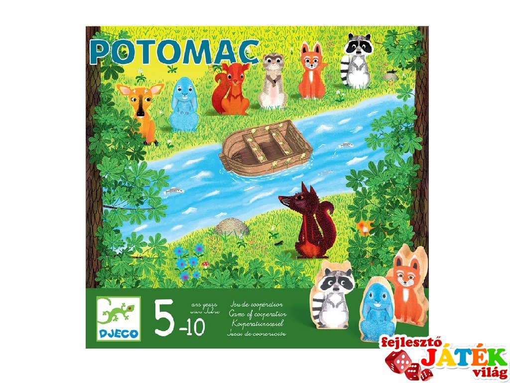 Potomac, Djeco logikai és kooperációs társasjáték - 8407 (5-10 év)