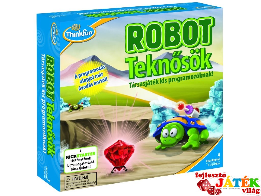 Robot teknősök fejlesztő játék világ