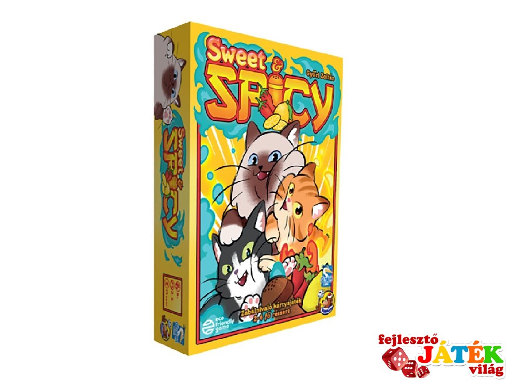 Sweet & Spicy, magyar tervezésű blöffölős kártyajáték (8-99 év)