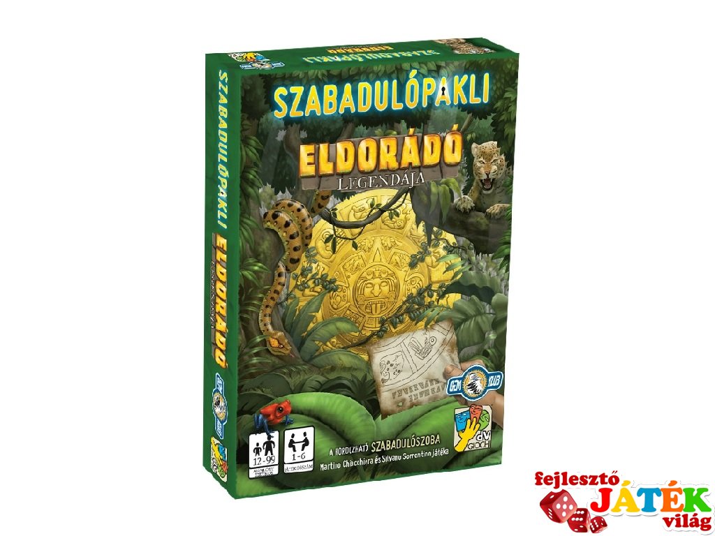 Szabadulópakli, Eldorádó legendája kooperációs kártyajáték (12-99 év)