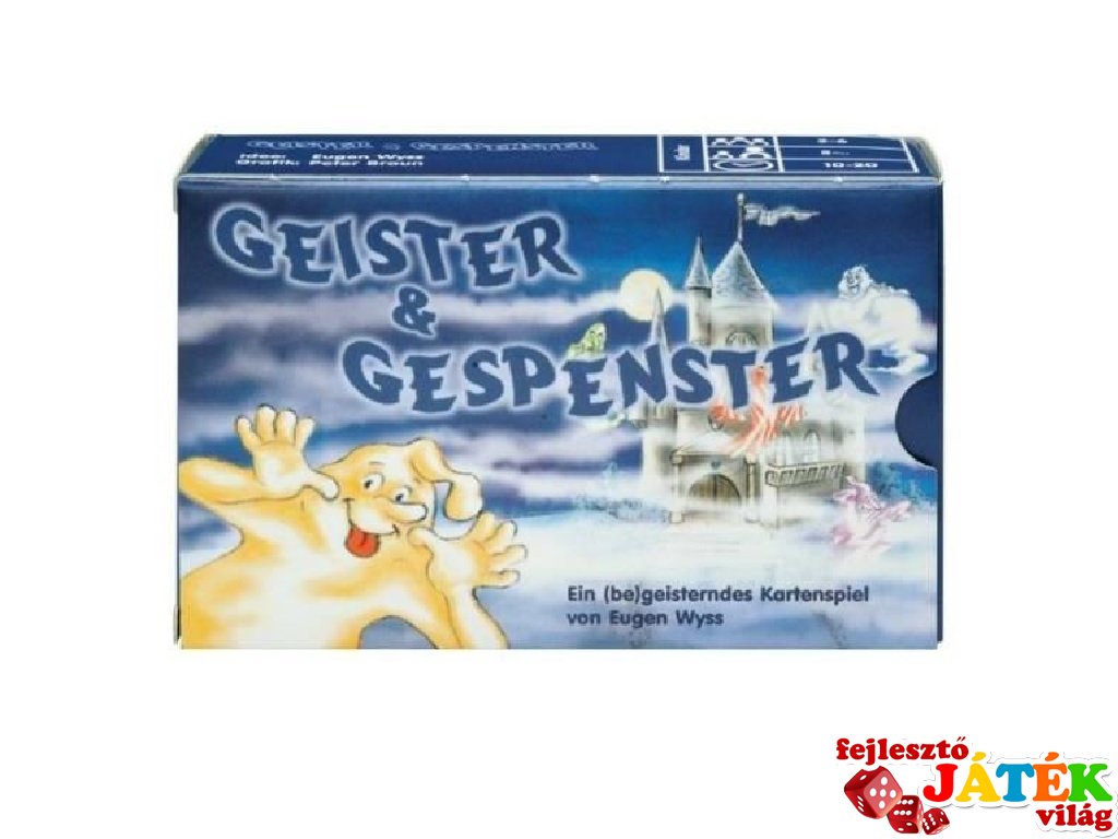 Szellemek és kísértetek - Geister& Gespenster, kártyajáték (5-10 év)