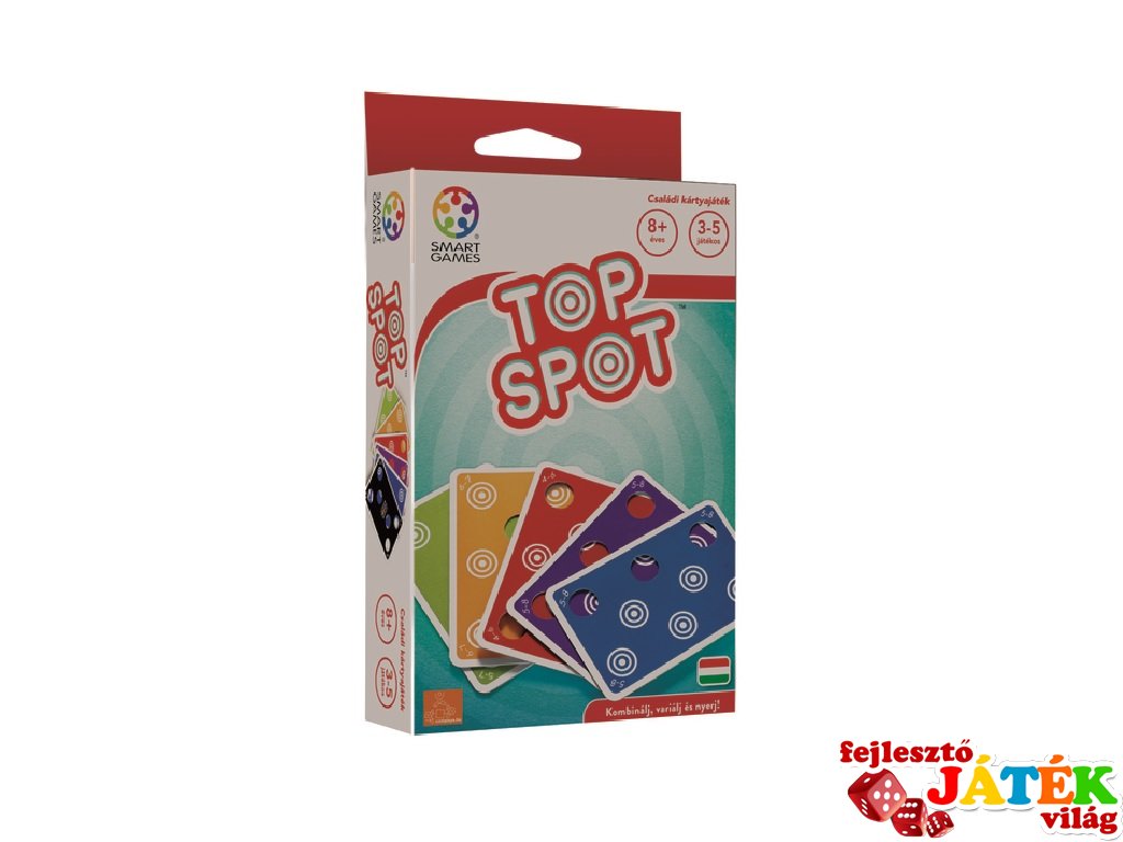 Top Spot, Smart Games családi kártyajáték (8-99 év)