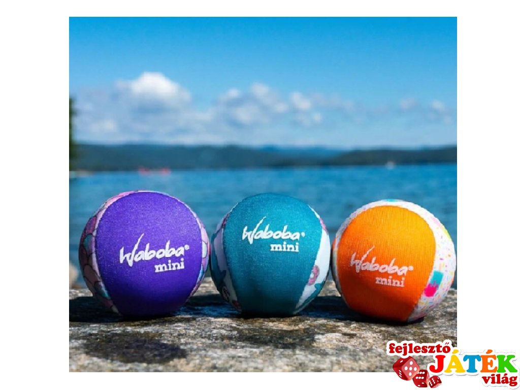 Waboba mini vízen pattanó labda több színben (1 db, 5-99 év)