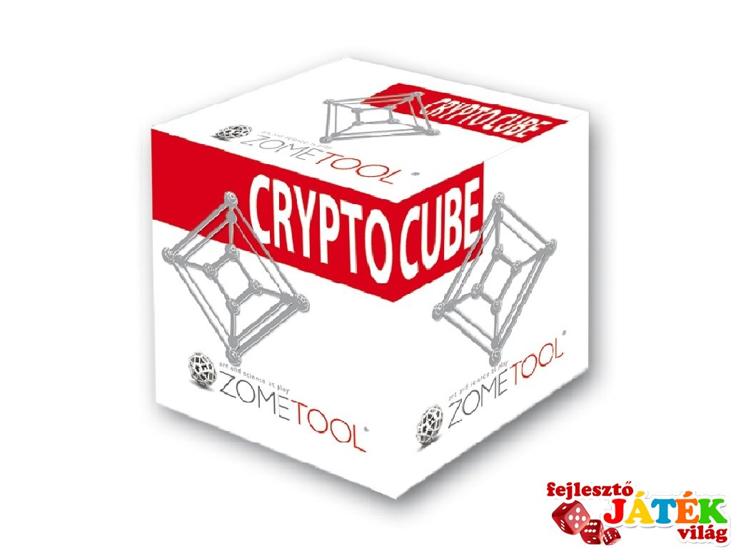 Zometool, Cryptocube (ZT-00127, tudományos építőjáték, 8-99 év)